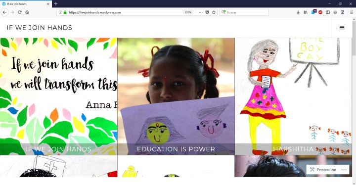 Web "If We join hands"