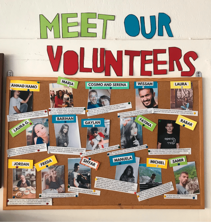 Voluntarios residentes y temporales